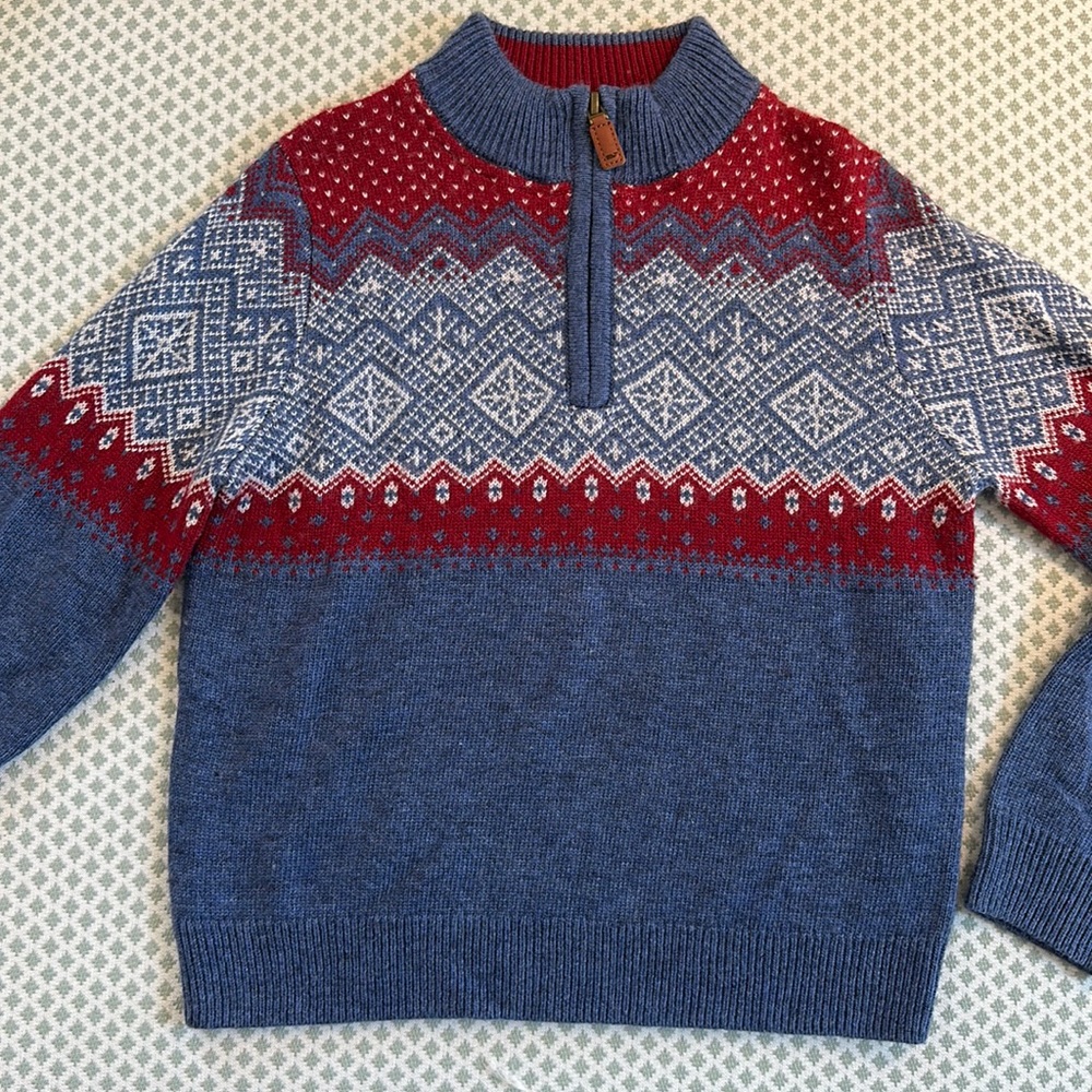 Vineyard Vines boys 1/4 zip sweater